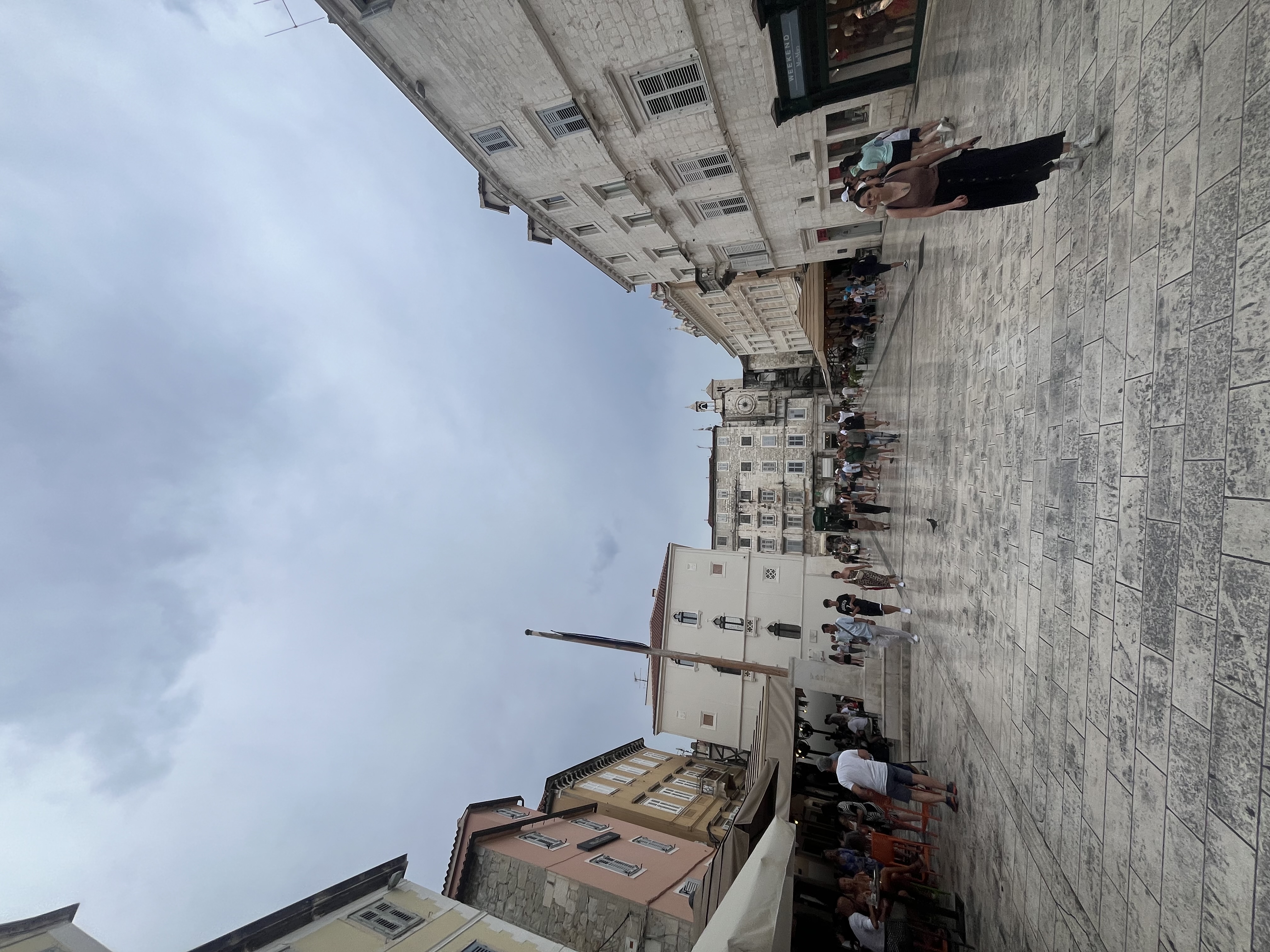 Split old town square